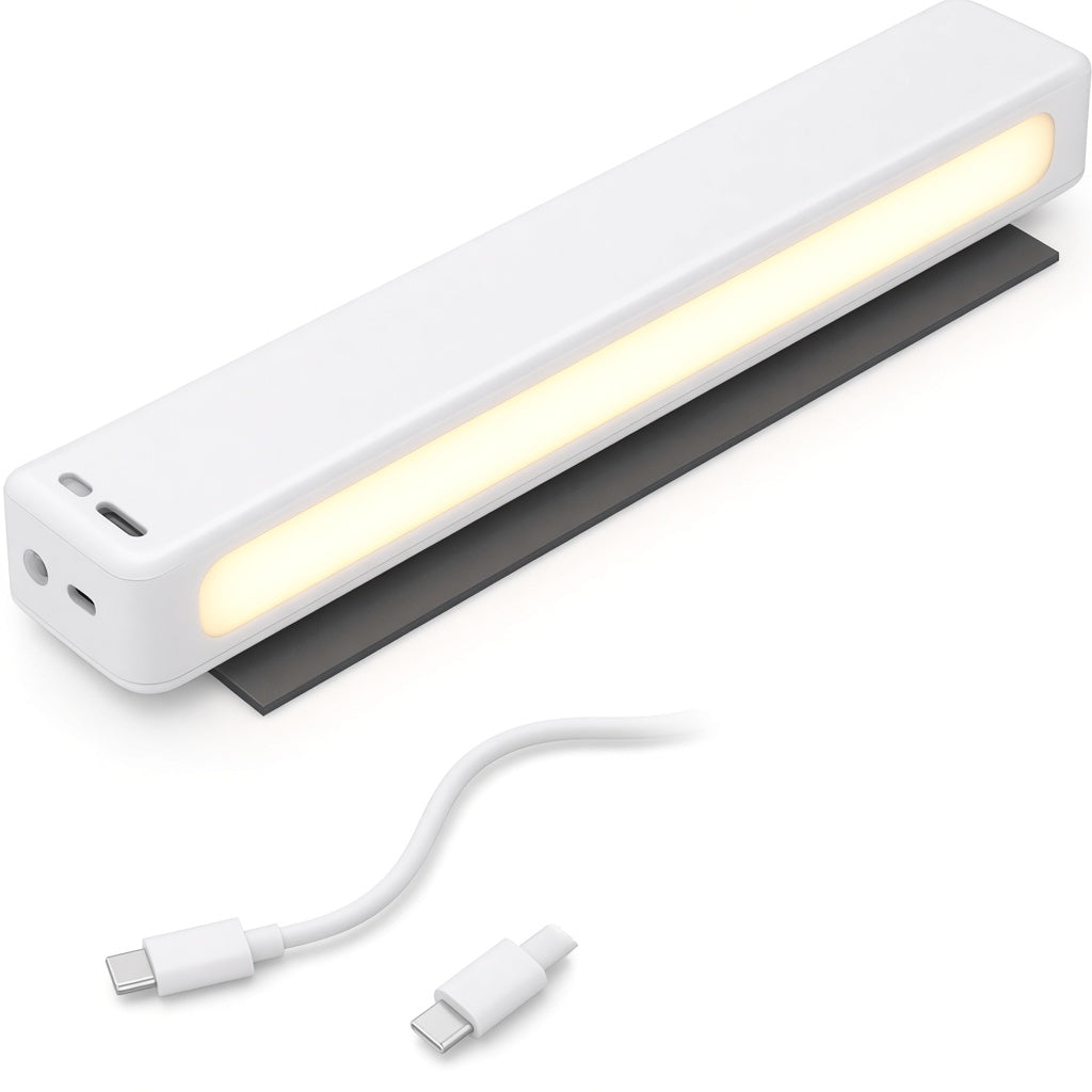 Rechargeable motion sensor LED light bar